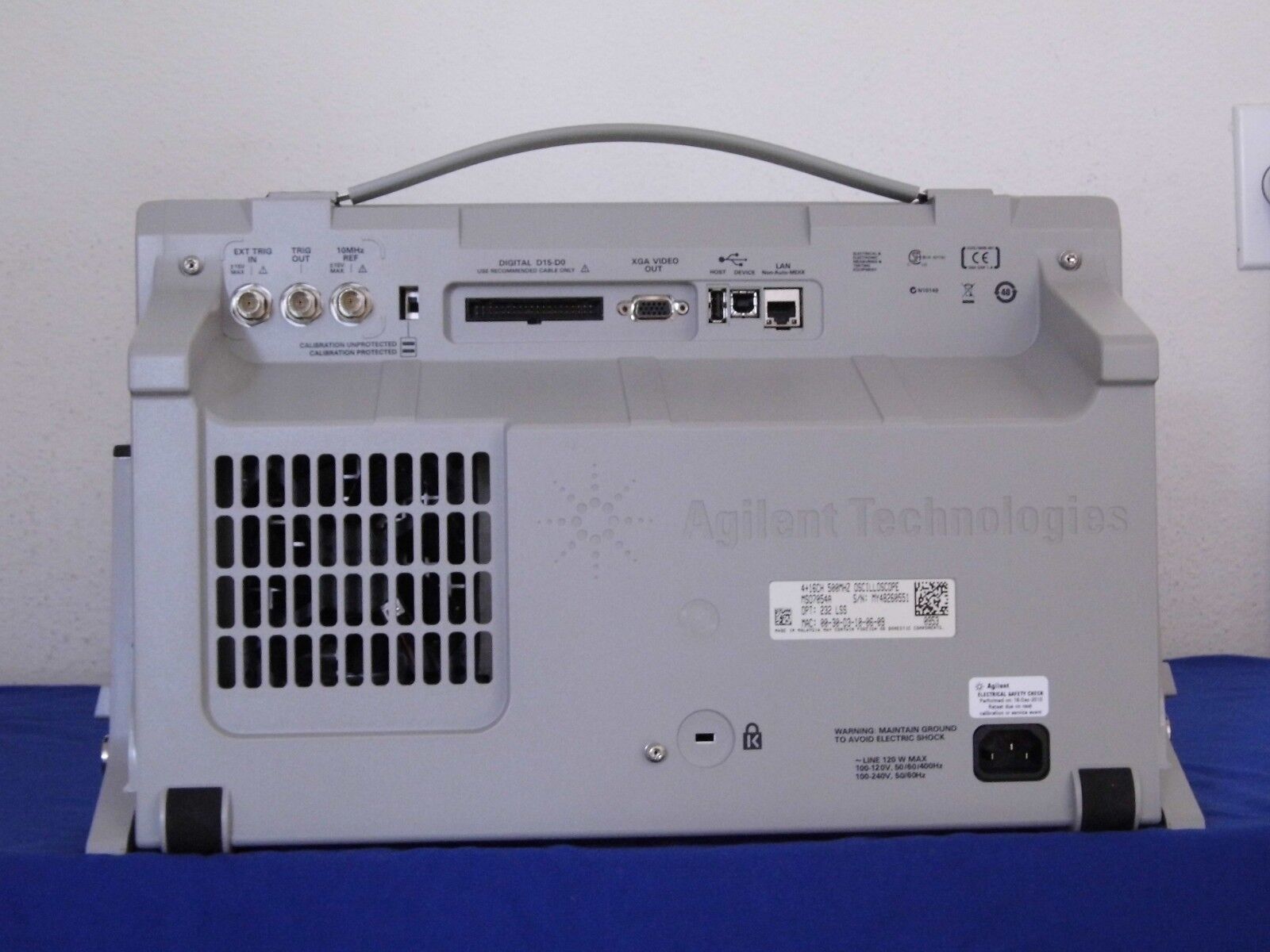 Agilent MSO7054A 500MHz 4GS/s 4Ch Oscilloscope with Digital POD Agilent MSO7054A 500MHz 4GS/s 4Ch Oscilloscope with Digital POD